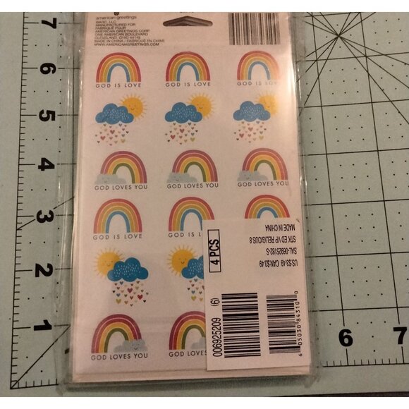 American Greetings Sunday School Sticker 168  Teacher Reward Faith Joy Christian - Picture 3 of 8